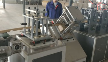Paper Edge Angle Punching Cutter Machine  Frequency Control Pulled Smoothly